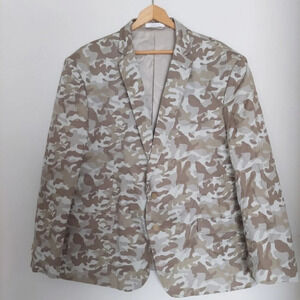 Collection by Sean John Men's Camo Suit Jacket Size 3XL